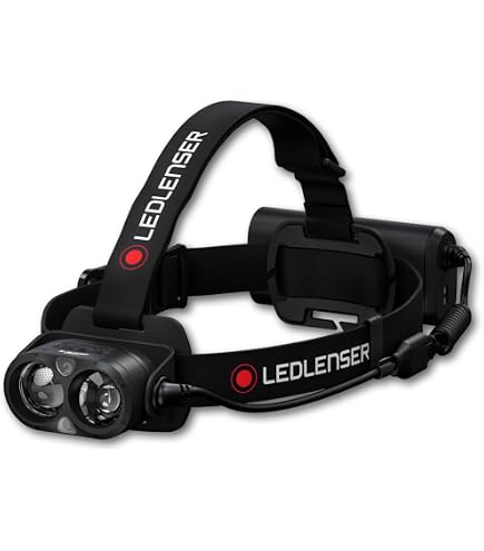 Ledlenser Linterna Frontal LED H15R Work Robust, Recargable con